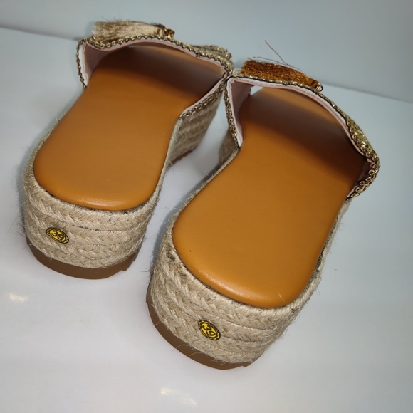 Slip on espadrille platforms - Picture 3 of 4